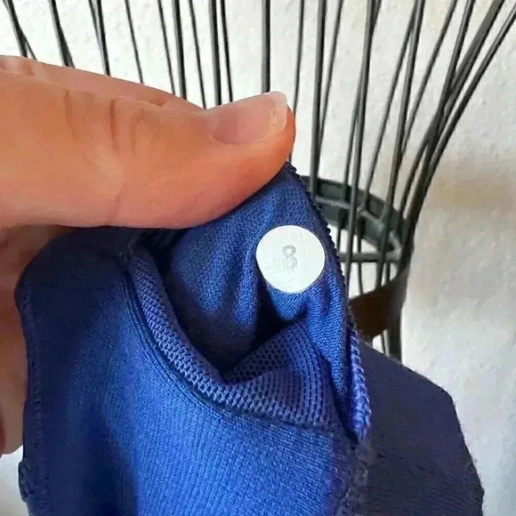 Lululemon Blue Kanto Catch Me Tank-Sz 8 - Picture 4 of 4